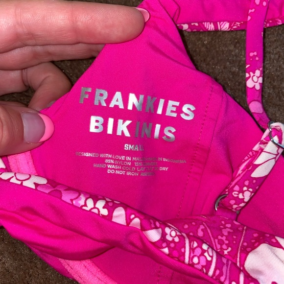 Frankies bikini floral suit cheeky bottoms new - Picture 2 of 4